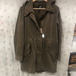 Roots canvas coat